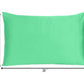 Green Dreamy Set Of 2 Silky Satin Queen Pillowcases