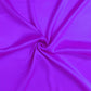 Set of Two Bright Purple Dreamy Silky Satin Queen Pillowcases