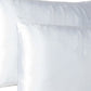 White Dreamy Set Of 2 Silky Satin Queen Pillowcases