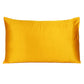 Goldenrod Dreamy Set Of 2 Silky Satin Queen Pillowcases