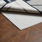 10' x 13' Beige Non Slip Rug Pad