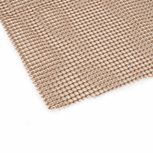 9' x 12' Brown Non Slip Indoor Outdoor Rug Pad