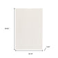 10' x 13' Beige Non Slip Rug Pad