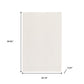 2' x 3' Beige Non Slip Rug Pad