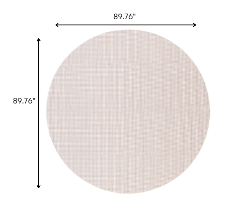 2' x 3' Brown Non Slip Indoor Outdoor Rug Pad