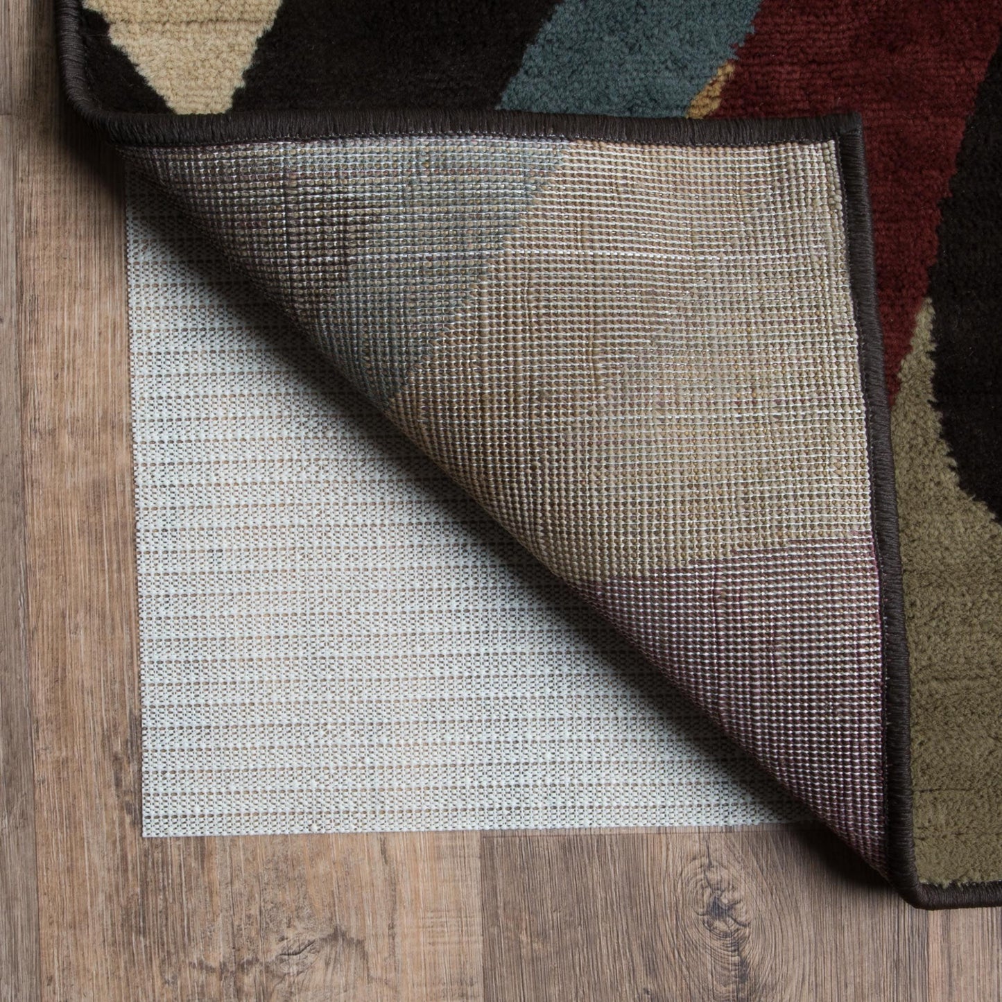 10' x 13' Beige Non Slip Rug Pad