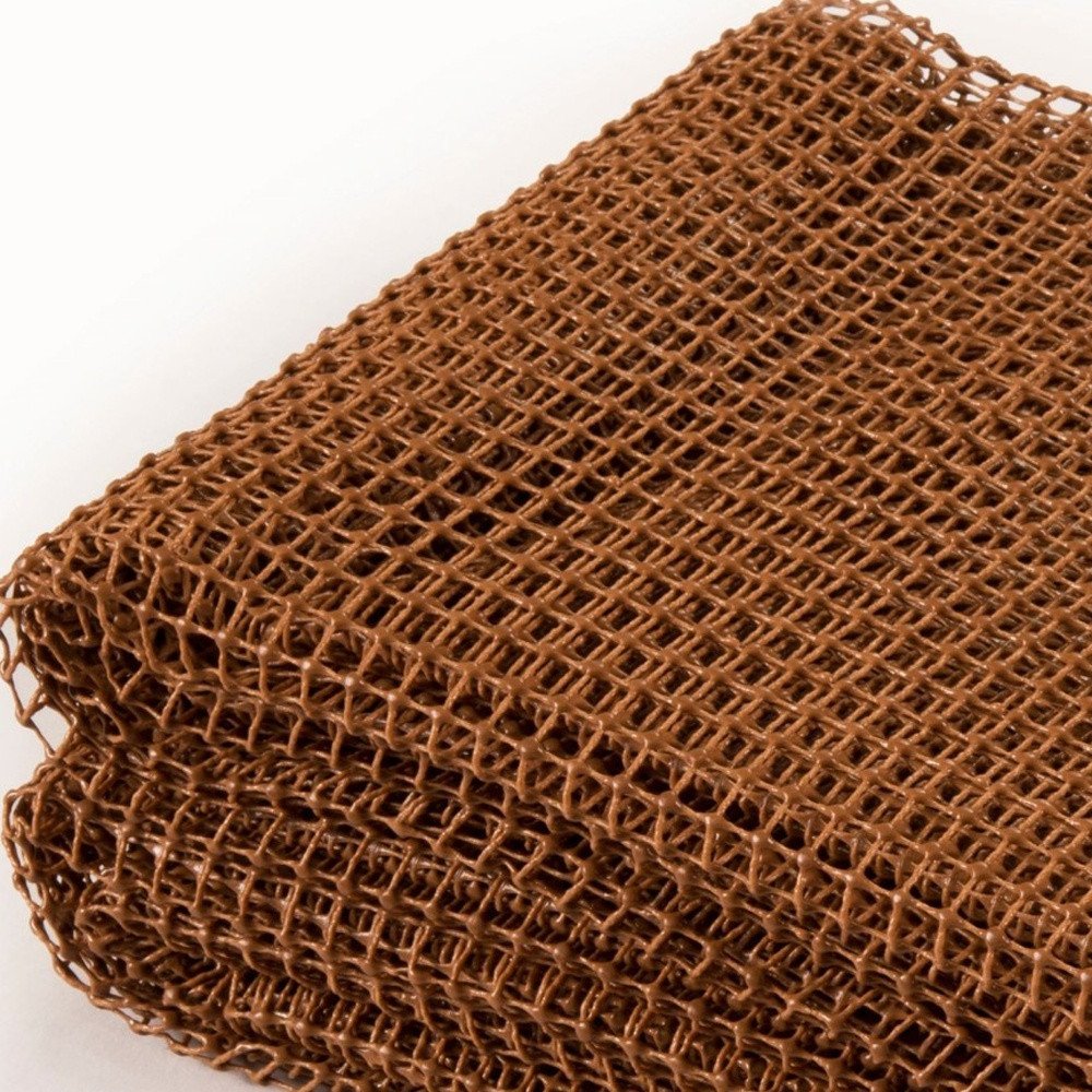 2' x 3' Brown Non Slip Indoor Outdoor Rug Pad