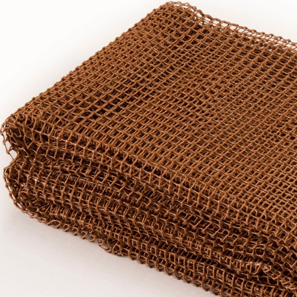 2' x 3' Brown Non Slip Indoor Outdoor Rug Pad
