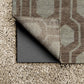 2' x 4' Gray Non Slip Rug Pad