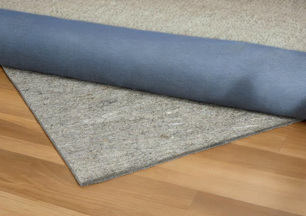 2' x 4' Gray Non Slip Rug Pad