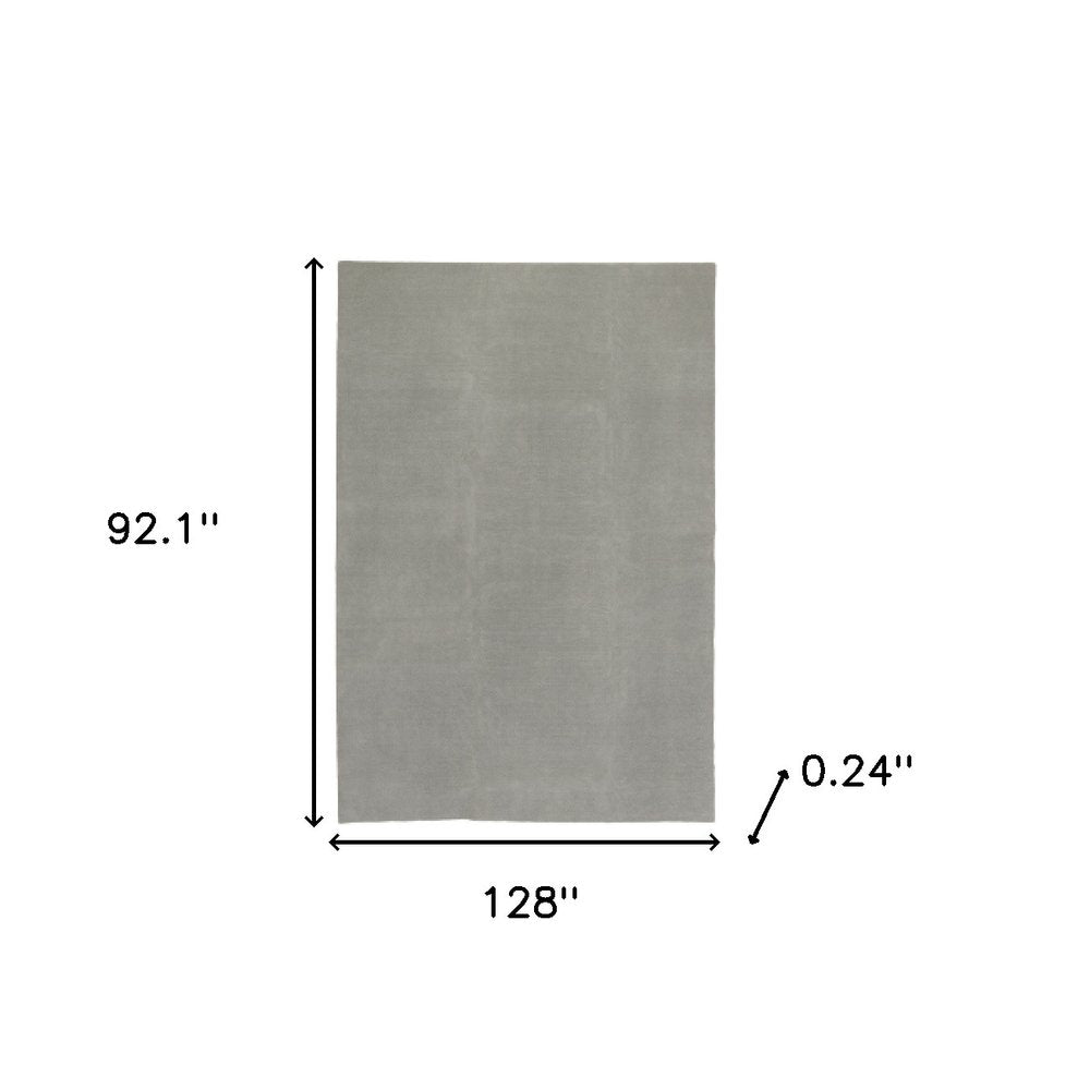 2' x 4' Gray Non Slip Rug Pad
