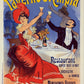 Taverne Olympia French Restaurant Unframed Print Wall Art
