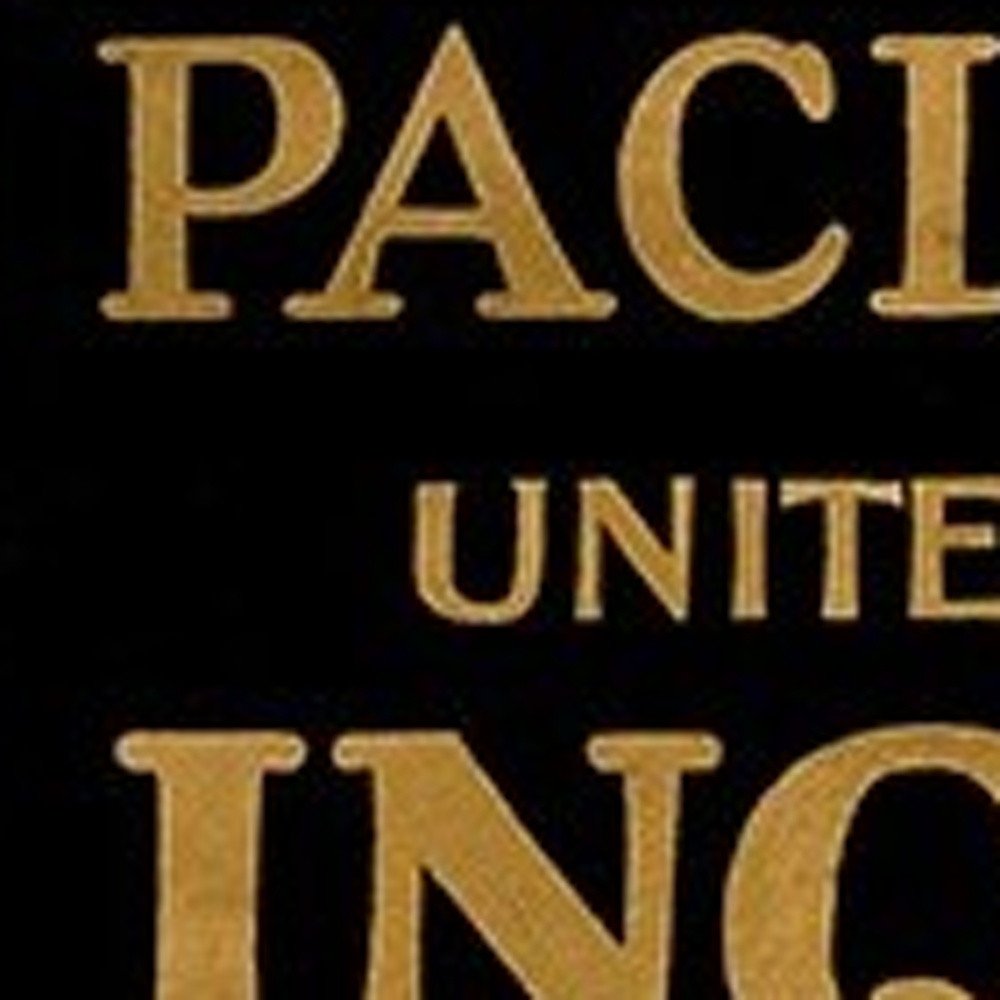 Asia via Honolulu Vintage Travel Unframed Print Wall Art