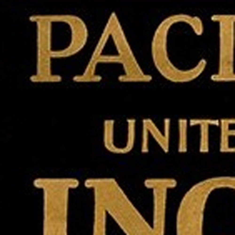 Asia via Honolulu Vintage Travel Unframed Print Wall Art