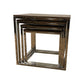 Set Of 4 Modern Rustic Nesting Accent Tables