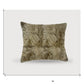 18" Taupe Sheepskin Throw Pillow