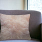 18" Blush Sheepskin Throw Pillow