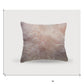18" Blush Sheepskin Throw Pillow