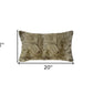 Taupe Natural Sheepskin Lumbar Pillow
