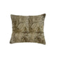 Set of Two 18" Taupe Sheepskin Throw Pillows