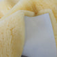 Off White Faux Fur Solid Color Plush Throw