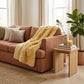 2' X 5' Natural Off White Medical Grade Double Sheepskin Throw Blanket