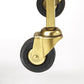Polished Gold Bar Cart