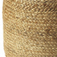 16" Jute Round Pouf Ottoman