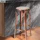 30" Copper Iron Backless Bar Height Bar Chair