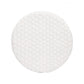 24" White and Natural Heavy Duty Rattan Backless Counter Height Bar Chair