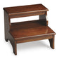 15"Chestnut Burl Step Stool