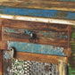 18" Brown Standard Accent Chest With One Drawer