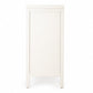 31" White Solid Wood Two Drawer Sideboard with Two Doors