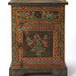 18" Dark Brown Solid Wood Frame Accent Cabinet With Two Drawers