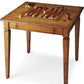 30" Brown and Dark Brown Wood Square Coffee Table With Drawer