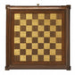 23" Brown Wood Square Coffee Table With Drawer