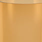 11" Amber And Clear Cylinder Lead Free Crystal Table Vase