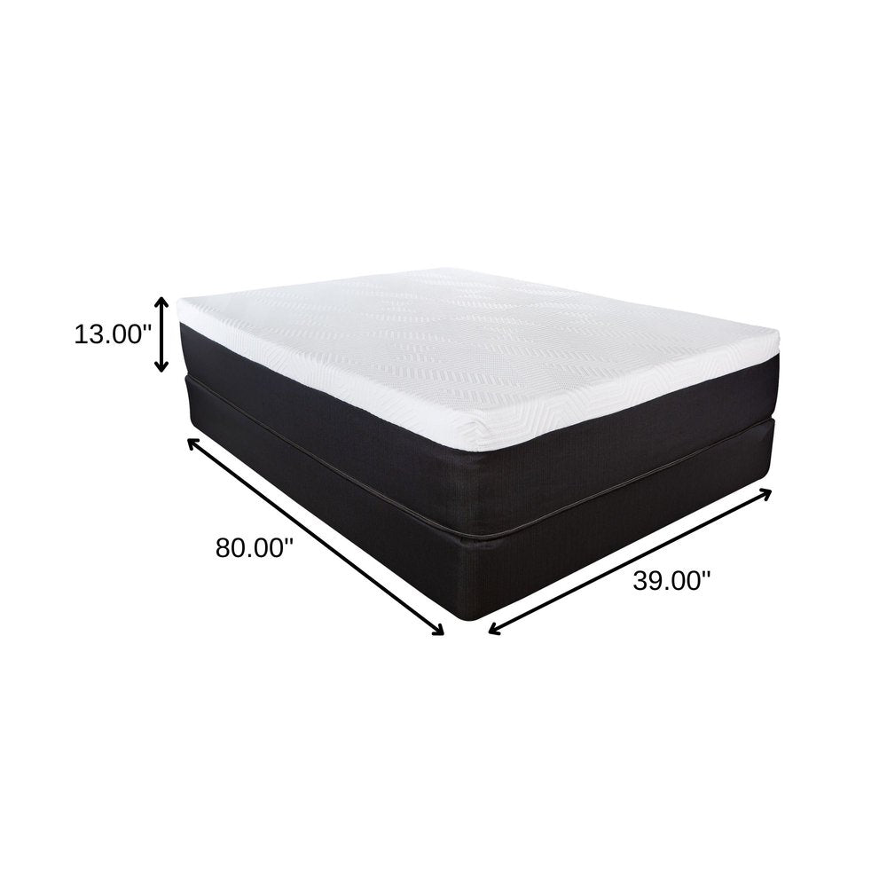 13" Hybrid Pocket Coil Gel Memory Foam Mattress