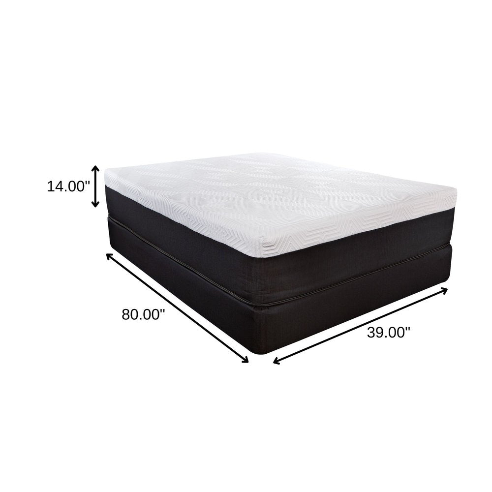 14" Hybrid Pocket Coil Copper Infused Gel Memory Foam Mattress