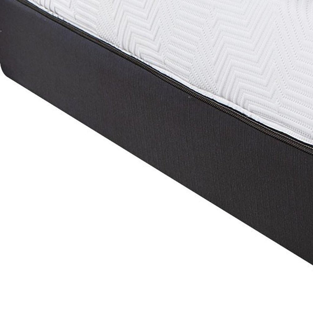 10.5" Hybrid Lux Memory Foam And Wrapped Coil Mattress Twin