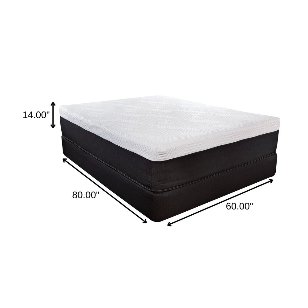 14" Hybrid Pocket Coil Copper Infused Gel Memory Foam Mattress