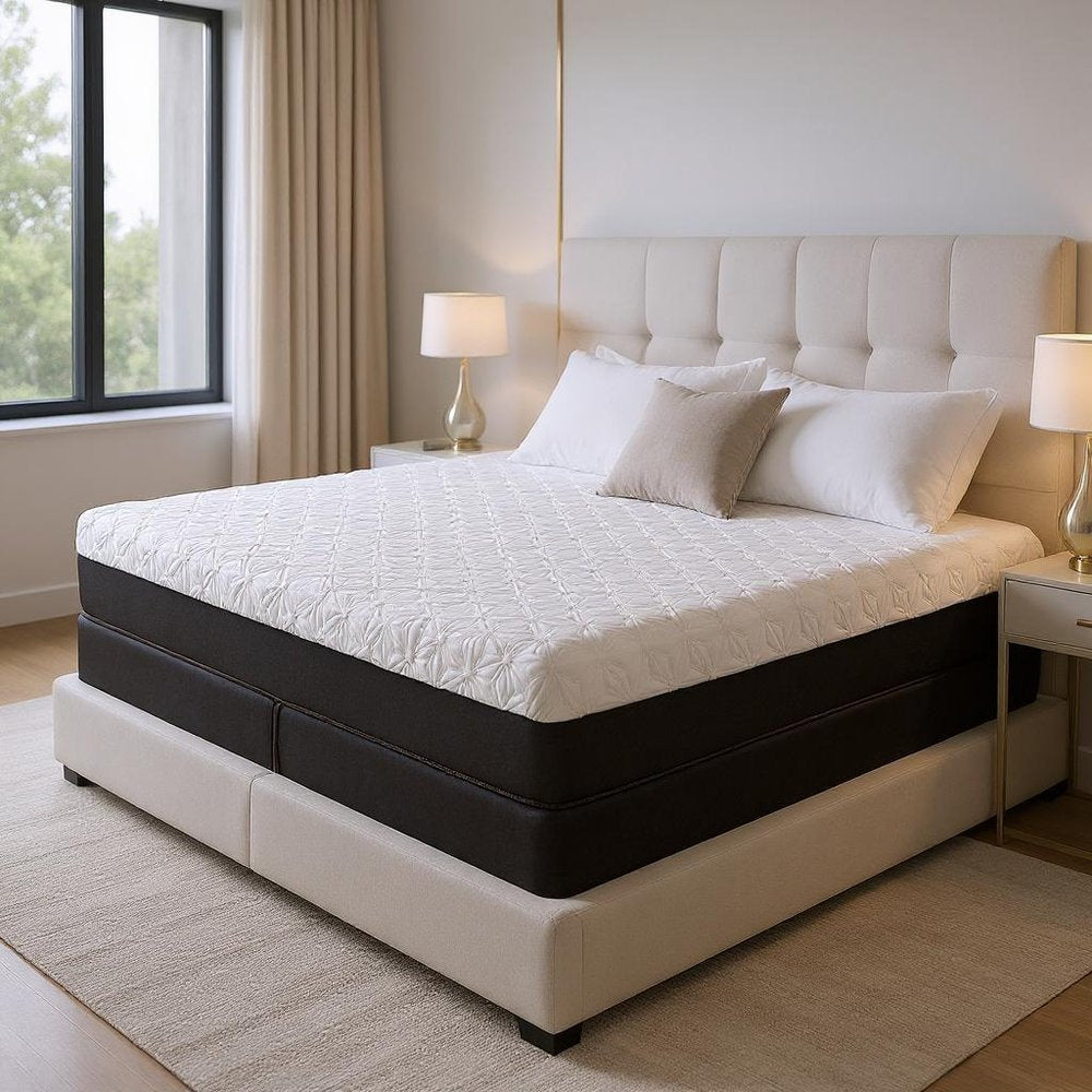 12" Foam Copper Infused Gel Memory Foam Mattress