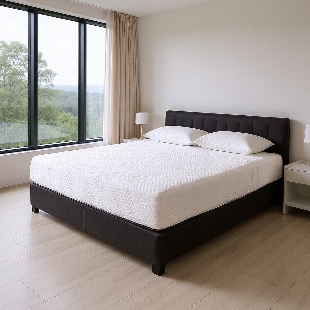 10.5" Hybrid Lux Memory Foam And Wrapped Coil Mattress Twin