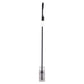 59" Black And White Steel LED Floor Lamp