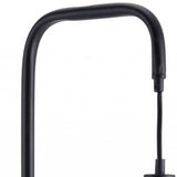 59" Black And White Steel LED Floor Lamp