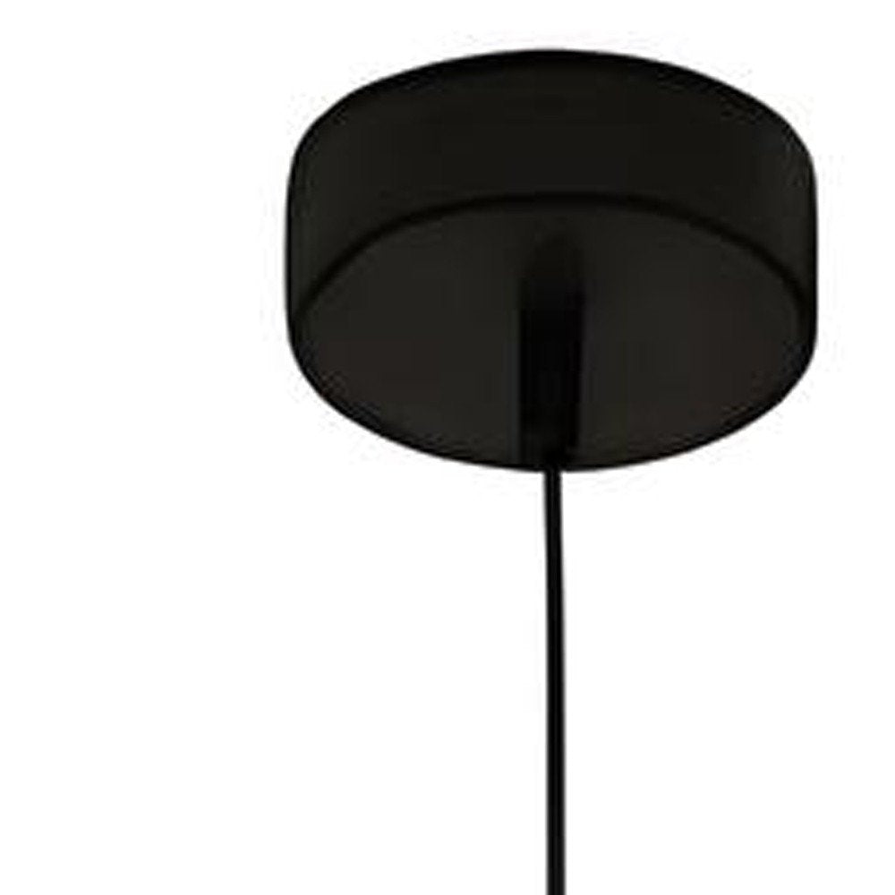 Gold Deco Cylinder Ceiling Lamp