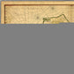 24" X 36" California As An Island C1650 Vintage Map Wall Art