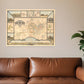24" X 32" Map Of Tombstone Mining District Vintage Travel Poster Wall Art