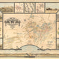 24" X 32" Map Of Tombstone Mining District Vintage Travel Poster Wall Art