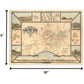 24" X 32" Map Of Tombstone Mining District Vintage Travel Poster Wall Art